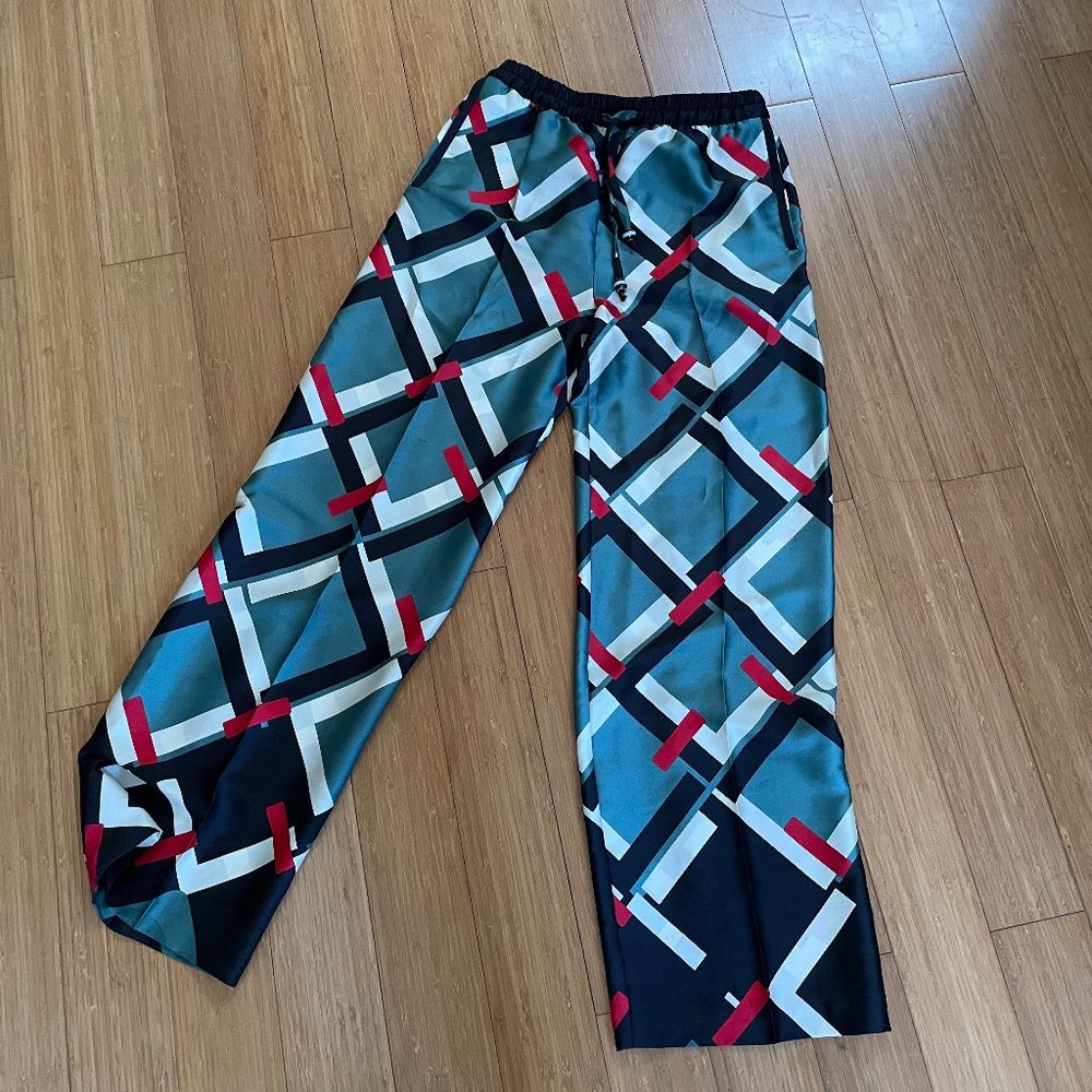 Zara Geometric Print Pants